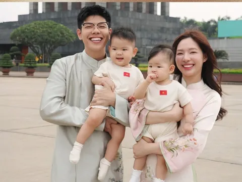 Gia đình Truyền Hình sau 1 năm đón cặp song sinh: "Ông bà nội ngoại chia nhau lịch thứ 2-4-6 và 3-5-7 để chăm cháu"