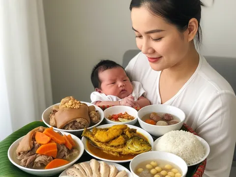 Ở cữ nhà chồng và bữa cơm cữ đầu tiên khiến tôi nghẹn ngào