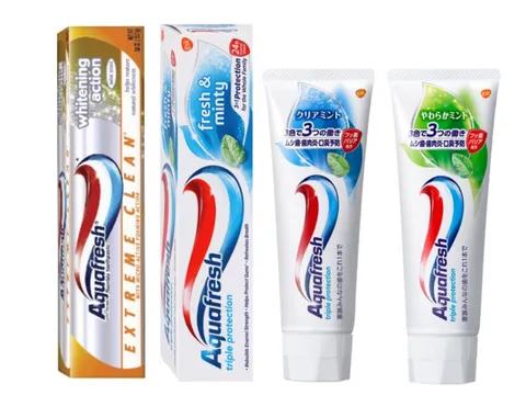 Đình chỉ lưu hành, thu hồi kem đánh răng Aquafresh và một số mỹ phẩm chăm sóc da