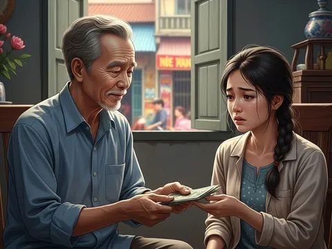 Cho con gái vay 3,5 tỷ, đến khi bệnh nặng lại nhận câu “Bố còn nợ con tiền cưới!”