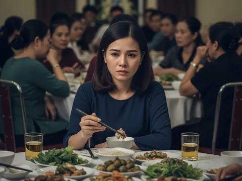 Mời mẹ chồng đến dự giỗ bố tôi, bà nói một câu khiến tôi chết lặng