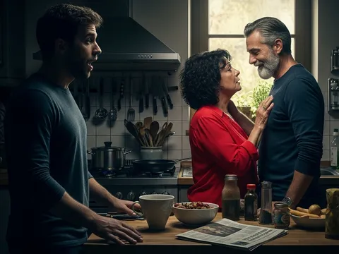 Tôi vừa mới sinh, mẹ chồng tranh thủ lén tiếp bạn trai ngay trong nhà, chồng tôi vô tình chứng kiến tất cả