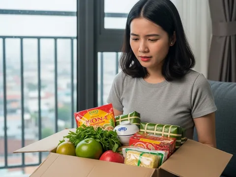Mở thùng đồ gửi từ quê lên, tôi chết lặng khi phát hiện mảnh giấy cầu cứu từ mẹ chồng