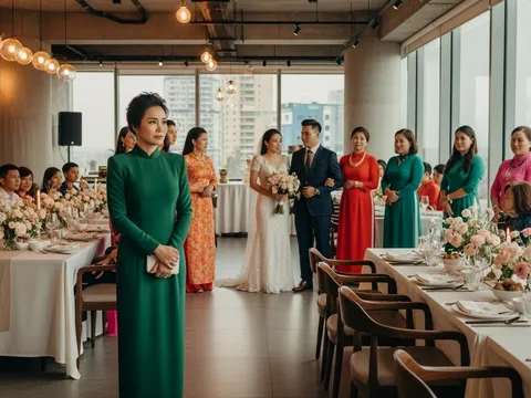 Ngày anh cưới vợ mới, tôi đến dự và nói một câu để kết thúc tất cả