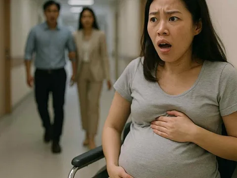 Tôi chuyển dạ, chồng dắt theo một người phụ nữ lạ vào phòng sinh và sự thật khiến tôi bật khóc