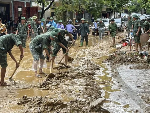 Tập trung khắc phục hậu quả bão số 3 và mưa lũ