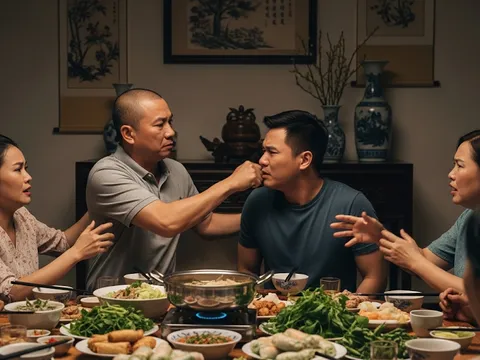 Tưởng được làm rể quý, ai ngờ bị bố vợ tát giữa bàn tiệc chỉ vì chuyện không ngờ