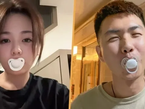 Sốc với trào lưu giới trẻ Trung Quốc đua nhau ngậm ti giả xả stress, cháy hàng khắp nơi