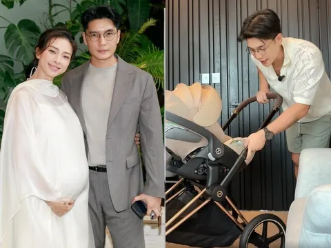 Bố bỉm sữa Huy Trần chi trăm triệu sắm đồ cho con gái: Từ tất thông minh 10 triệu đến ghế ngồi trên lưng 6 triệu gây tranh cãi