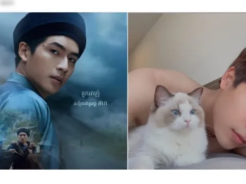 Mỹ nam Việt “đổ bộ” Campuchia: Ngoại hình đẹp trai gây nghẹt thở, netizen xứ chùa tháp thi nhau truy tìm info