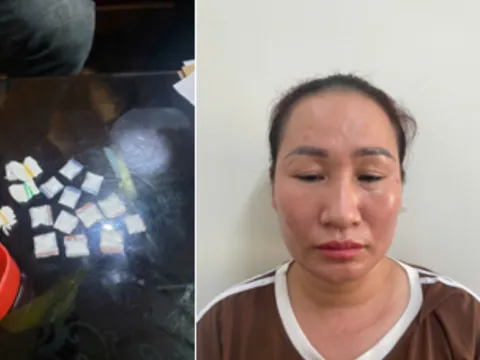 Giả danh bán nước vỉa hè, "nữ quái" ở Hải Phòng giấu cả chục túi ma túy