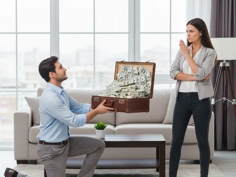 Bỏ rơi vợ bầu vì nghi ngờ, ba năm sau chồng cũ ôm vali 5 tỷ quay lại xin tha thứ