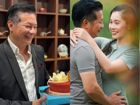 Shark Hưng mùi mẫn ôm eo Á hậu xinh đẹp kém 16 tuổi, bị "tố" là ông chồng hay "soi, cằn nhằn" vợ