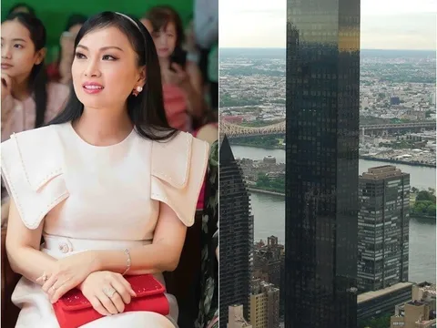 Em gái tỷ phú của Cẩm Ly "ở trong tòa nhà của ông Trump", được chồng xây cả một rạp hát chỉ để luyện thanh