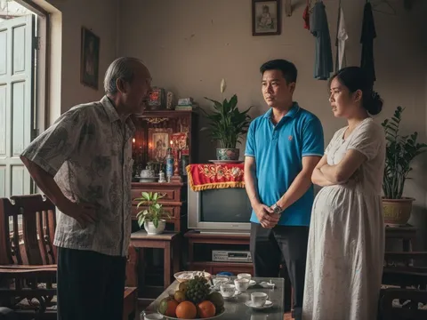 Bầu sắp sinh, tôi vẫn bị bố chồng vu cho “tòm tem”, chồng đứng cạnh im lặng như người dưng