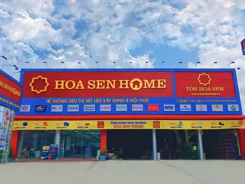 Tập đoàn Hoa Sen lãi gấp 19 lần, hàng tồn kho chiếm một nửa tài sản