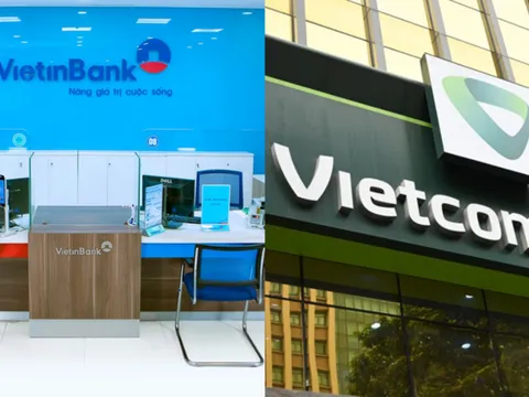 Những cổ đông sở hữu trên 1% vốn tại VietinBank và Vietcombank