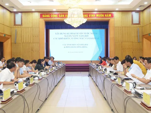 Cuộc họp xây dựng Kế hoạch vốn nước ngoài nguồn ngân sách trung ương năm 2025 các tỉnh miền núi phía Bắc và đồng bằng sông Hồng