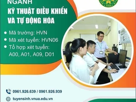 Tìm hiểu ngành Kỹ thuật điều khiển và Tự động hóa tại Học viện Nông nghiệp Việt Nam