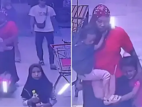 Clip: Bàng hoàng trước cảnh mẹ đánh con gái 4 tuổi khiến cô bé ngã đập đầu vào ghế, gào khóc nức nở