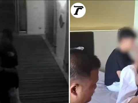 Clip: Chê bai ngoại hình gái mại dâm chuyển giới, người đàn ông bị đánh đập, cướp tài sản ngay tại khách sạn