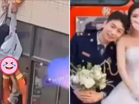 Anh lính cứu hỏa cứu cô gái nhảy lầu tự tử vì thất tình, không ngờ cô lại trở thành vợ mình sau này