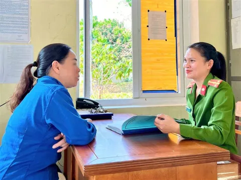 Những bông hoa của Trại tạm giam Công an tỉnh Kon Tum