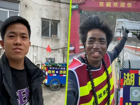 Từ Hồ Bắc đến Lhasa: Hành trình 3.300 km khiến người đàn ông Trung Quốc "lão hóa" nhanh chóng