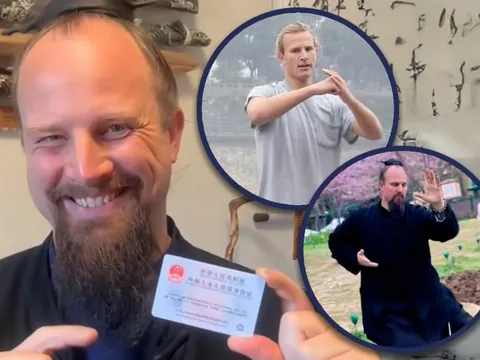 Trở thành võ sư Trung Quốc sau 15 năm tu luyện: Hành trình khác thường của người đàn ông Mỹ