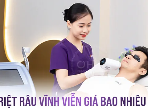 Triệt râu vĩnh viễn giá bao nhiêu?