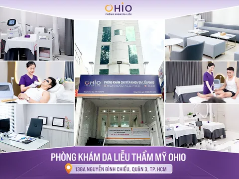 Triệt lông cho Nam TPHCM tại Thẩm mỹ OHIO được cấp phép của Sở Y tế