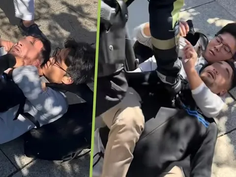 Nhiếp ảnh gia "cosplay" võ sĩ MMA, khiến tên trộm khóc lóc xin tha bằng đòn khóa cổ nghẹt thở