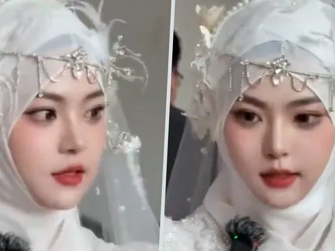 Cô dâu gây sốt vì nhan sắc tựa như “thiên thần”, bị nghi là sản phẩm của AI