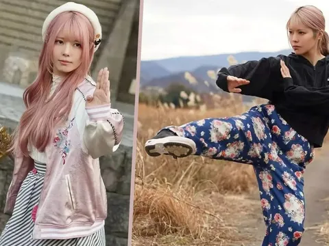 Cô gái Nhật Bản khiến mạng xã hội phát cuồng với phong cách “võ sư dễ thương”