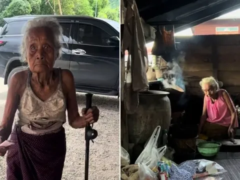 Cộng đồng mạng chung tay giúp đỡ cụ bà 87 tuổi phải ăn cơm thiu sống qua ngày