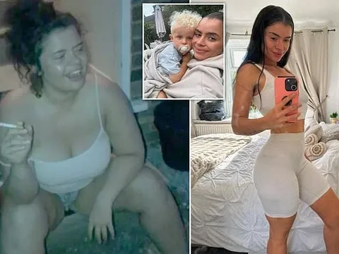 Từng là cô nàng “chubby” nặng hơn 100kg, mẹ đơn thân lột xác ngoạn mục chỉ nhờ từ bỏ 1 thói quen này