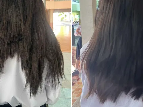 Học sinh bị cắt tóc nham nhở vì vi phạm quy định, dân mạng phản ứng dữ dội, trường học phải lên tiếng