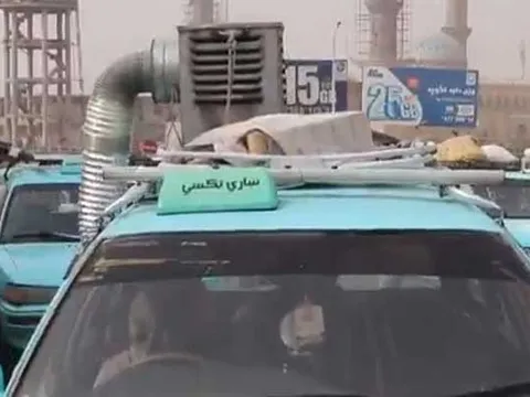 Điều hòa hỏng liên tục giữa trời nắng nóng, tài xế nghĩ ra cách làm mát độc đáo "có 1-0-2": "“Cái này thổi mát cả xe luôn!”