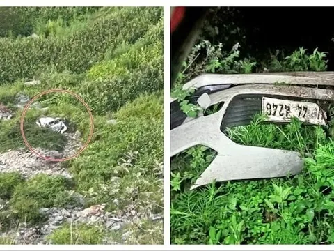 Chỉ còn 1km là về đến nhà, gia đình 5 người gặp nạn thảm khốc khi ô tô bị tảng đá rơi trúng, tất cả đều tử vong