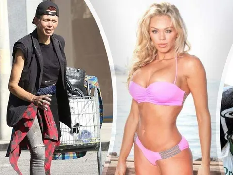 Mỹ nhân đình đám một thời của làng mẫu Mỹ sa sút thảm hại sau hôn nhân đổ vỡ, hiện sống cảnh không nhà không cửa, lang thang bới rác kiếm ăn qua ngày