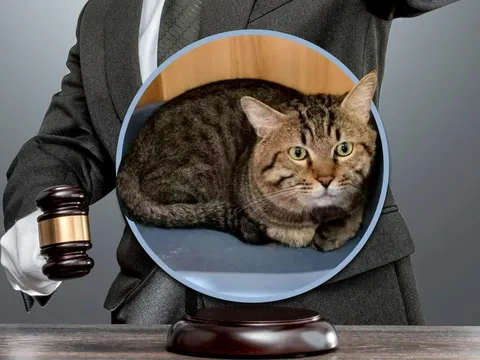 Chú mèo bị đưa ra đấu giá để... trả nợ thay chủ, cái kết bất ngờ khiến cộng đồng mạng thở phào