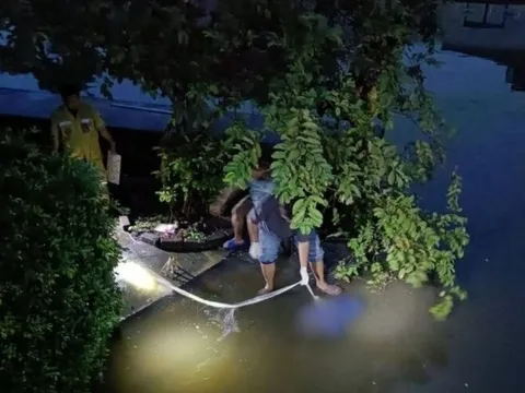 Phát hiện thi thể người đàn ông mặc áo “4G” bị trói chặt tay chân ở kênh nước khiến ai cũng rùng mình