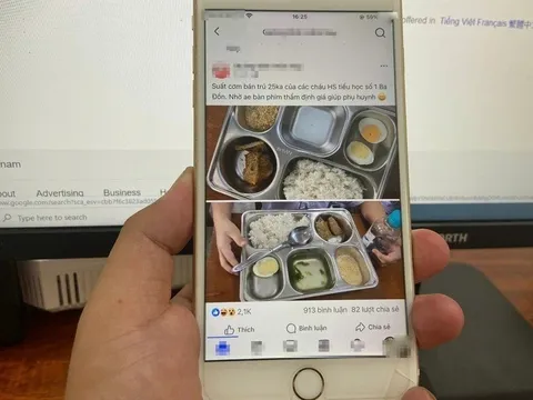 Vụ suất ăn bán trú 25.000 đồng chỉ có trứng, 3 lát chả: Hiệu trưởng gửi thư xin lỗi phụ huynh và học sinh