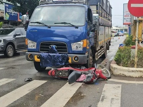 Tạm giữ Lương Tấn Sỹ, tài xế xe tải tông 2 ông cháu tử vong