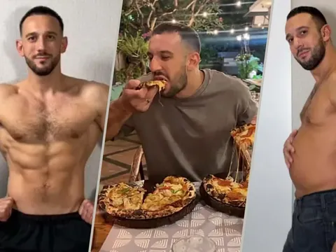 Nam HLV ăn bánh kem, pizza để tăng 25kg rồi qua đời trong lúc ngủ khiến MXH rúng động