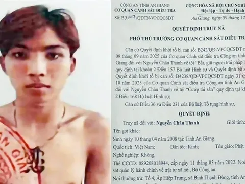 Truy nã Nguyễn Châu Thanh