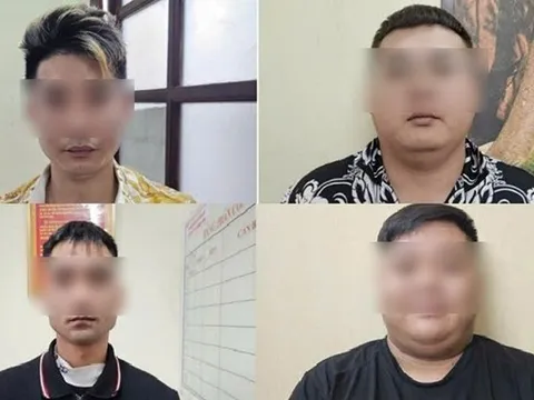 Thuê villa mua, bán dâm, 4 đối tượng bị bắt