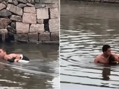 Cựu quân nhân liều mình lao xuống sông cứu người, tiết lộ câu chuyện 35 năm trước khiến ai cũng xúc động