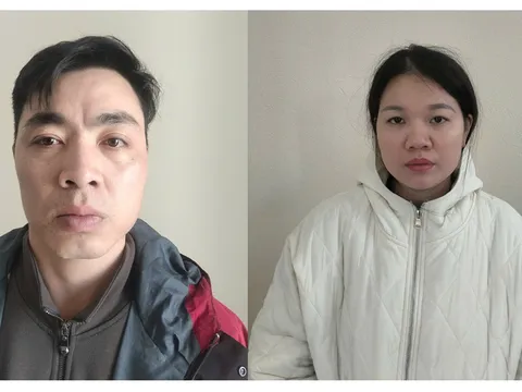 Khởi tố 2 vợ chồng Ngô Đức Quân và Bùi Thị Linh