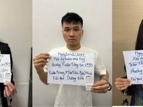 Bắt quả tang 2 đôi nam nữ "bay lắc" trong căn hộ chung cư